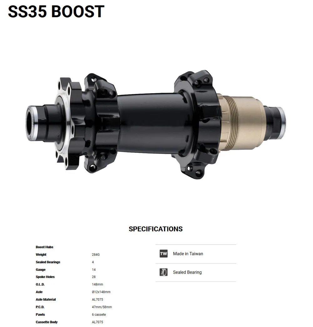 Топ 300g SPEEDSAFE SS35 прямой pull BOOST тыловая ступица 148 мм x 12 thru 6 pawls 60 tooth SHN 10s 11s XD XX1 12s 28H MTB
