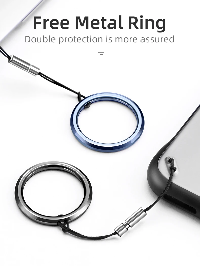 IHaitun роскошный бесборный чехол для телефона iPhone XS MAX XR X Чехлы ультра тонкая задняя крышка для iPhone X 10 7 8 Plus тонкое кольцо ремешок