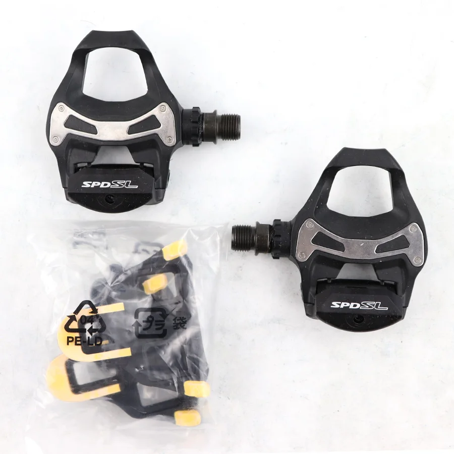 SHIMANO PD R550 педали для шоссейного велосипеда SPD SL самоблокирующиеся компоненты