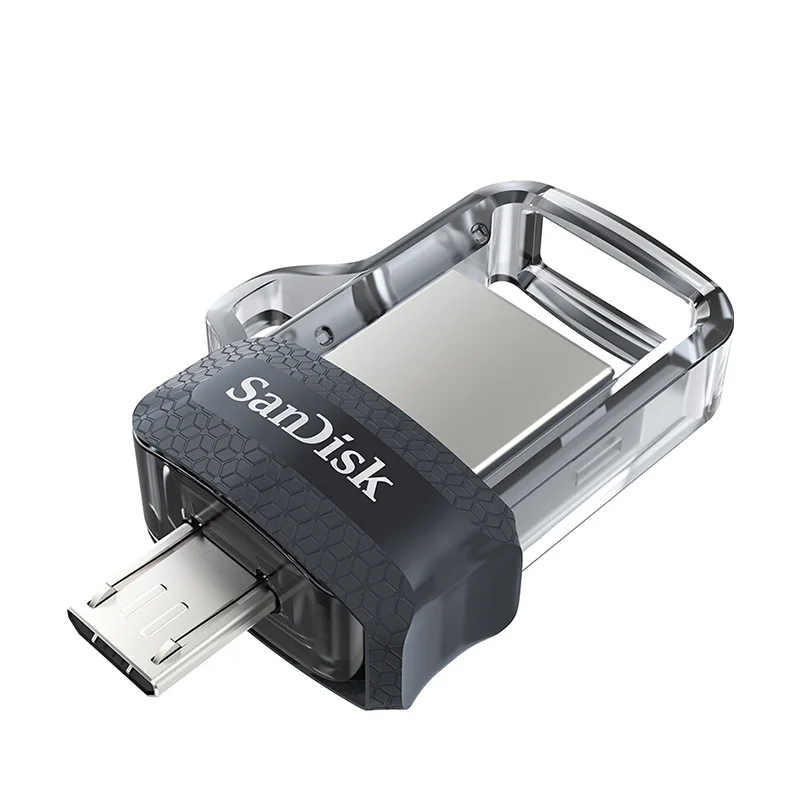 Black SanDisk мини-флеш-накопитель 32 Гб OTG USB флеш-накопитель 16 ГБ 32 ГБ 64 ГБ 128 Гб двойной флеш-накопитель Автомобильный ключ Usb 3,0 флеш-накопитель высокоскоростной флеш-диск - Цвет: Black