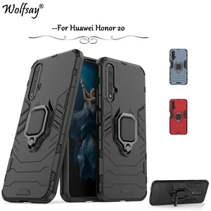 for huawei honor 20 case shockproof armor silicone cover hard pc phone case for huawei honor 20 back cover for huawei honor 20