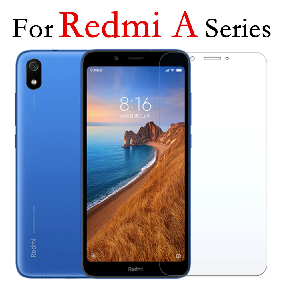 9H Protective Glass On The For Xiaomi Redmi 7a Screen Protector for redmi 5a Tempered Glass for Redmi 4a A7 A6 A5 A4 Safety Film