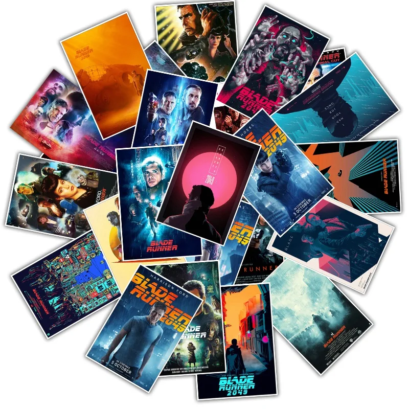 E089(25pcs) 25 шт. лезвие бегун 2049 DIY стикер s для детей игрушки классический фильм водонепроницаемый стикер для чемодана ноутбука наклейки на холодильник - Цвет: E089(25pcs)