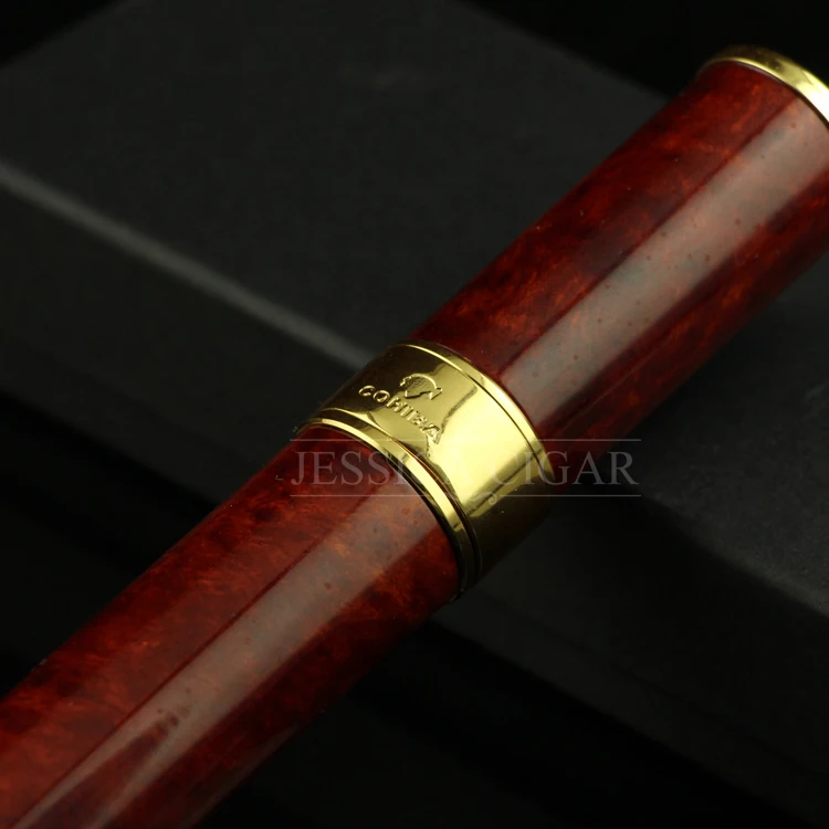 COHIBA гаджеты красный металл Путешествия сигары трубки фляга держатель Мини сигары хьюмидор портативный сигареты хранения трубки
