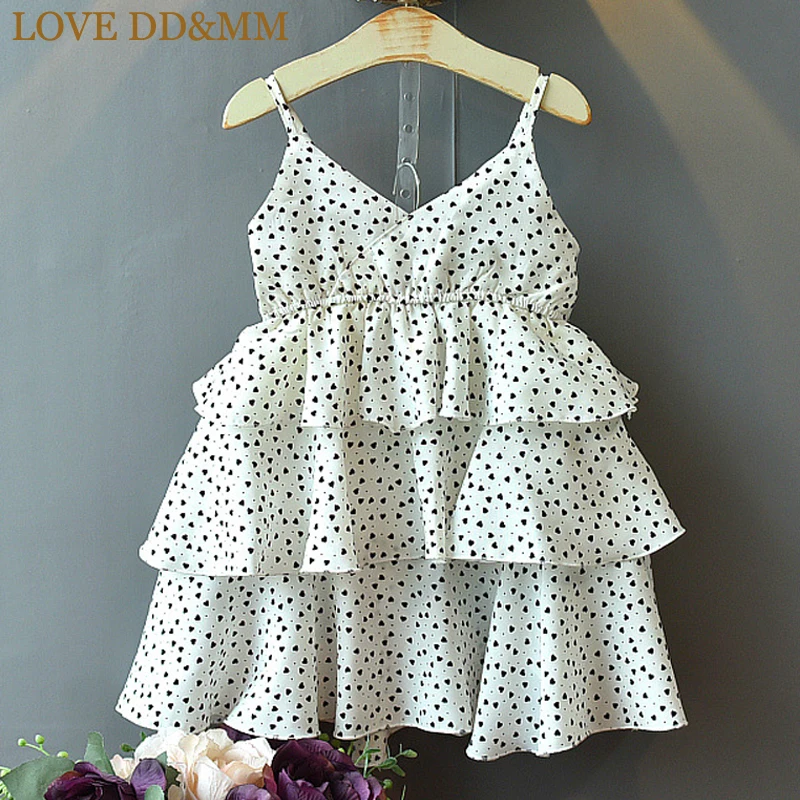 Платья для девочек LOVE DD &amp MM летняя новая детская одежда 2020 милое платье-пачка из
