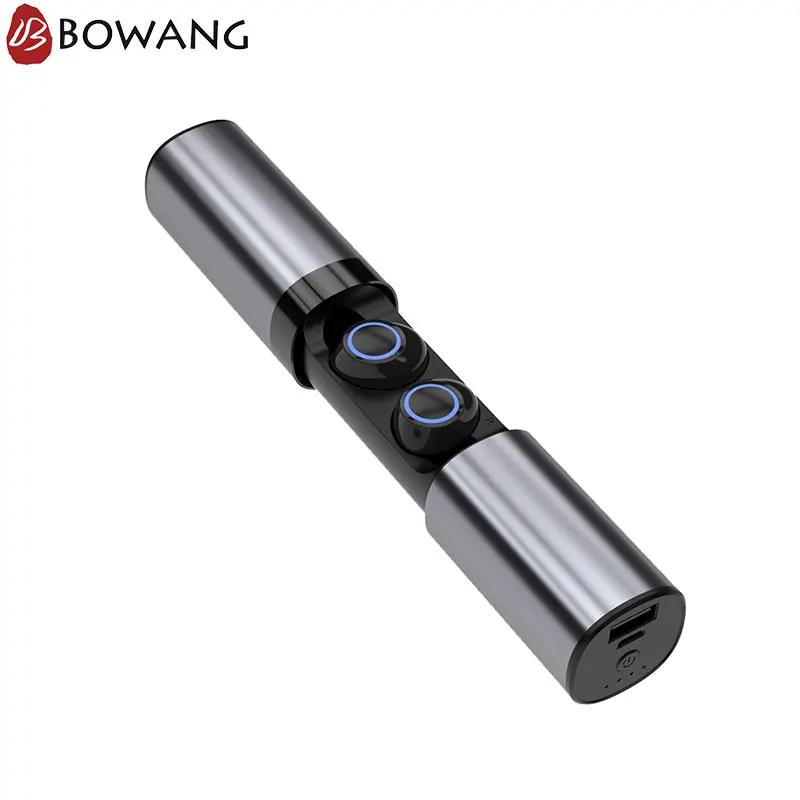 Бизнес наушники-вкладыши Bluetooth наушники BOWANG 3d гарнитура с микрофоном громкой
