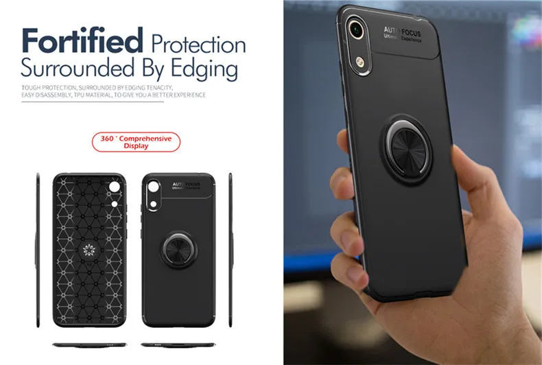 Для huawei Honor 8S чехол бизнес с кольцом для пальца магнетизм держатель телефона задняя крышка для huawei Y5 Coque