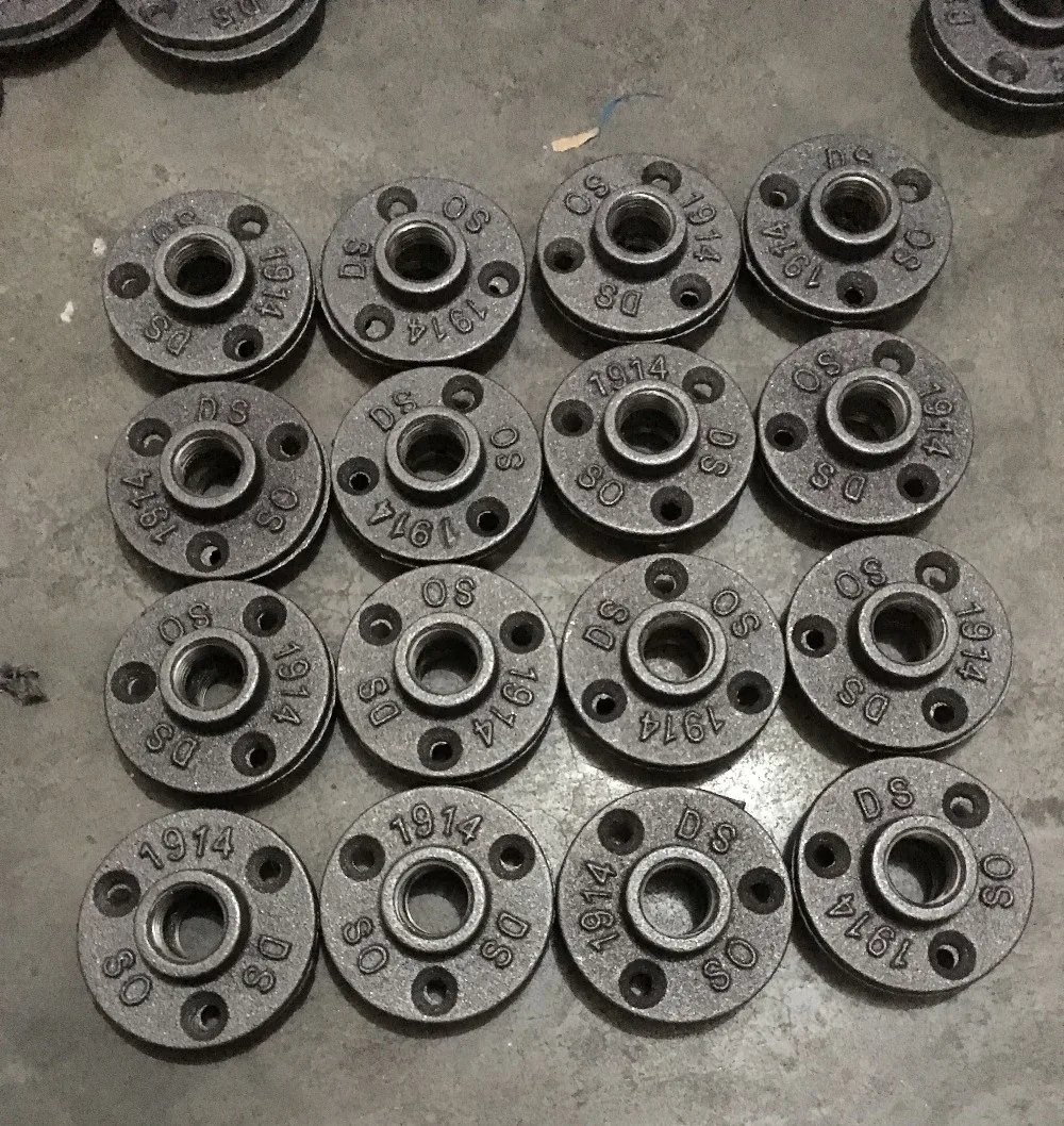 DN20 Стальной Фланец Литье Античная фланец подставка для G3/4 &quotтрубы DN15 из