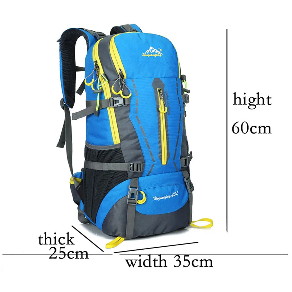 

Sport Bag Camping Rucksack Hiking Bag Outdoor Waterproof Backpacks Mountaineering Travel Backpack Trekking Cycling Climbing Bags