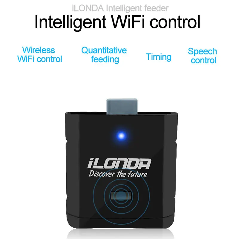 Устройство для кормления рыб с дистанционным управлением и Wi-Fi автоматический
