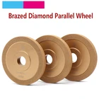 1 шт. 4 дюйма 100x20x10 мм Паяные алмазные шлифовальные круги Грит 150 200 пайка шлифовальный диск для керамического вольфрамового инструмента