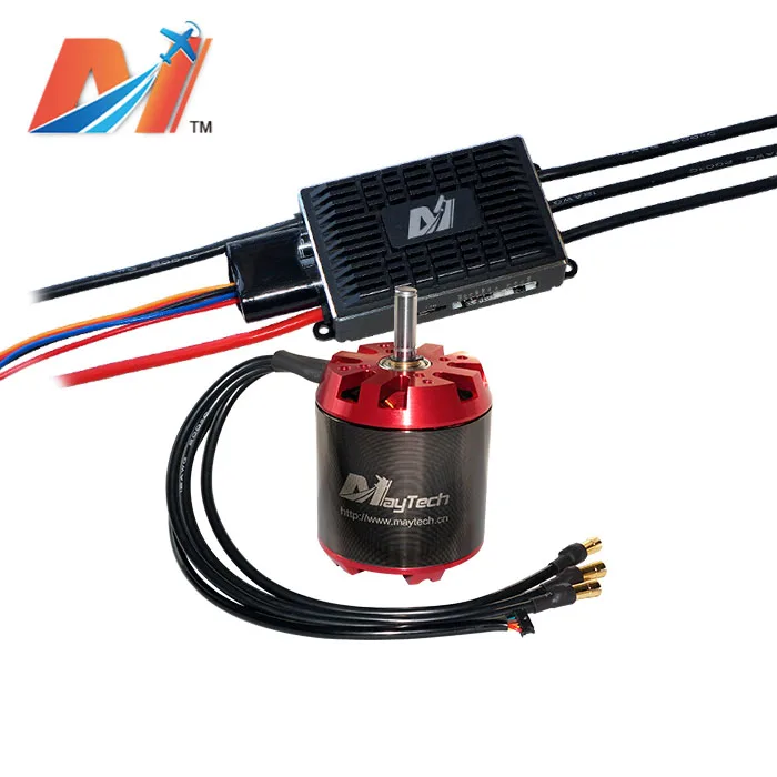 Maytech BLDC мотор 6374 90kv и SuperESC на основе Vesc для электрический скейтборд комплект