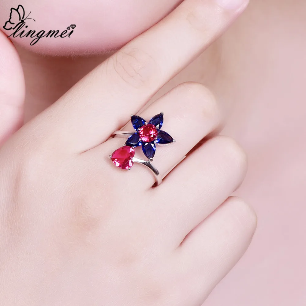 Lingmei оптовая продажа свадебный цветок невесты ювелирные изделия в форме сердца с