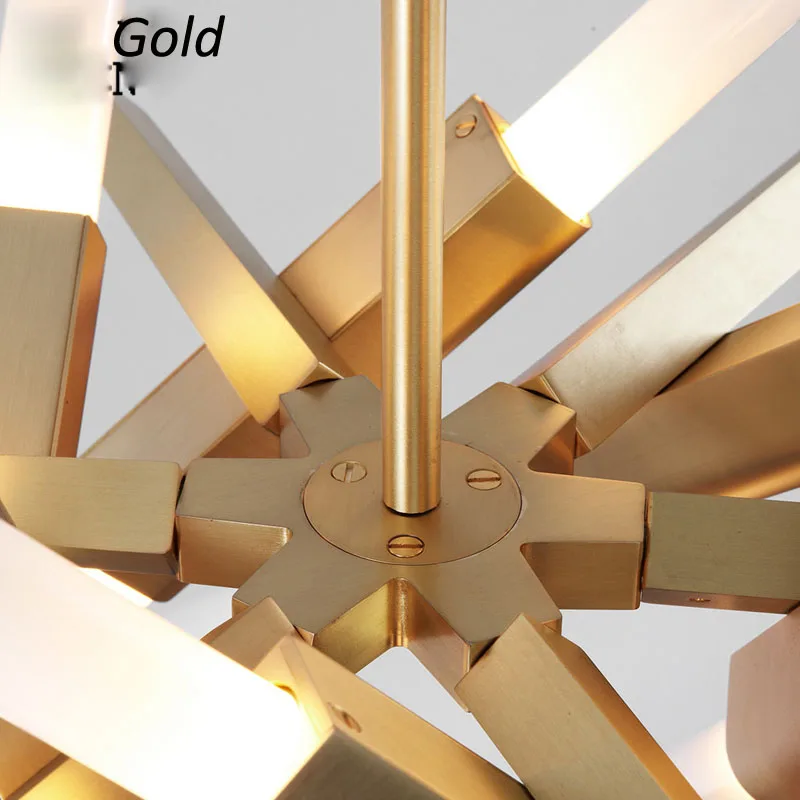 Светодиодная Хрустальная Подвесная лампа в скандинавском стиле современный