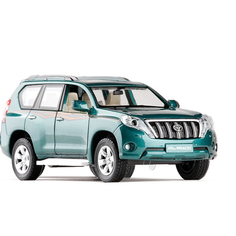 Модель автомобиля 1:32 PRADO SUV из сплава имитация внедорожника детские игрушки
