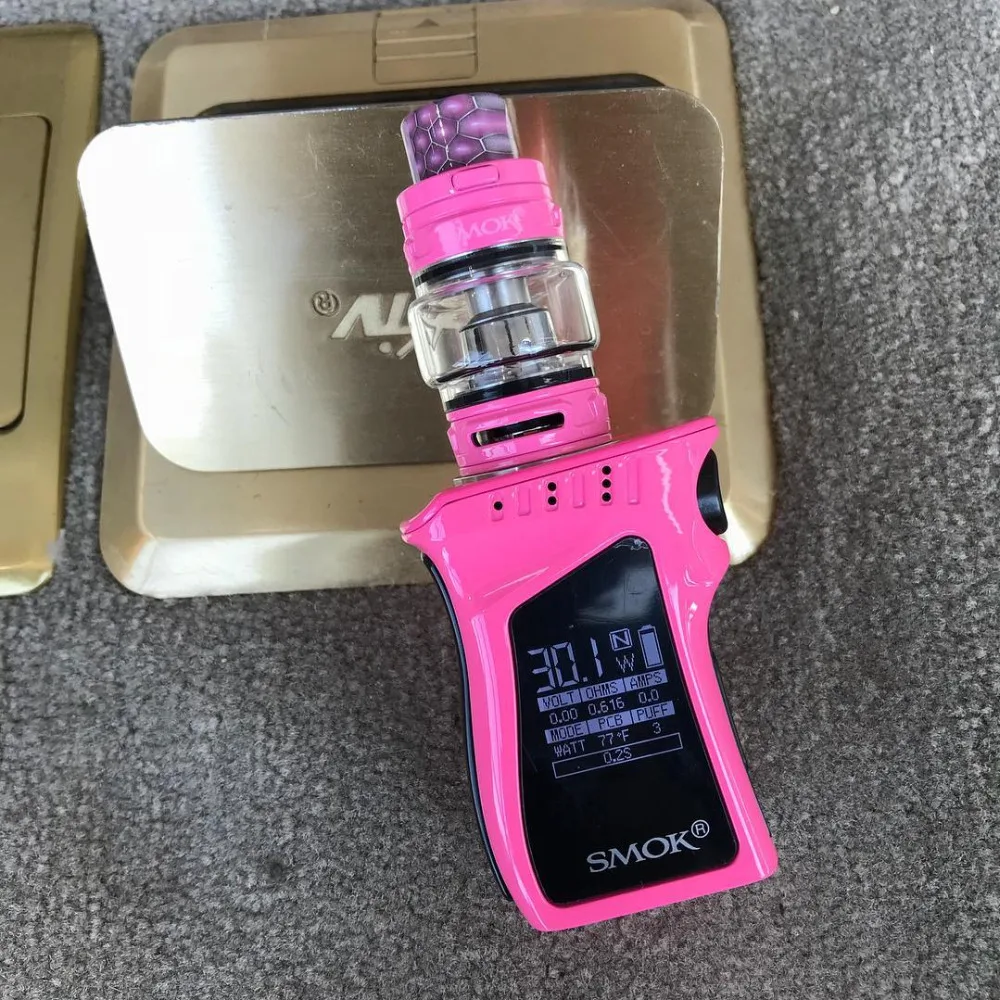 SMOK Mag Детский комплект с 50 Вт Baby Box Mod 1600mah аккумулятор 4 5 мл TFV12 детский Принц Танк