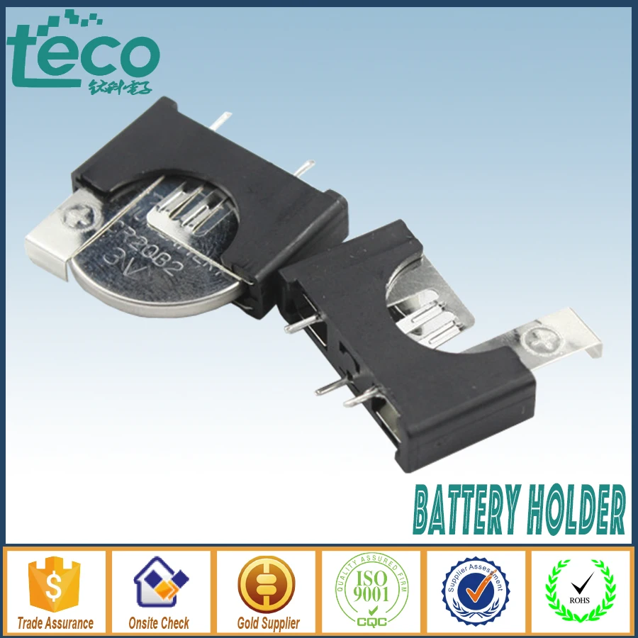 5 шт. черный пластиковый чехол для телефона с кнопкой аккумулятора CR2032 2032| |