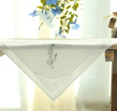 white and pink 3 Хит, хлопковый белый кружевной вышитый носовой платок, женский квадратный платок, Дамский носовой платок, детское полотенце, вечерние, свадебный подарок, 1 шт - Цвет: white and pink 3