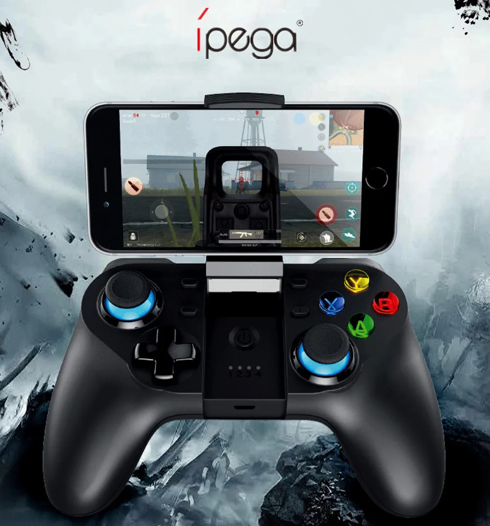 IPEGA PG 9129 беспроводной Bluetooth геймпад контроллер гибкий джойстик чувствительный
