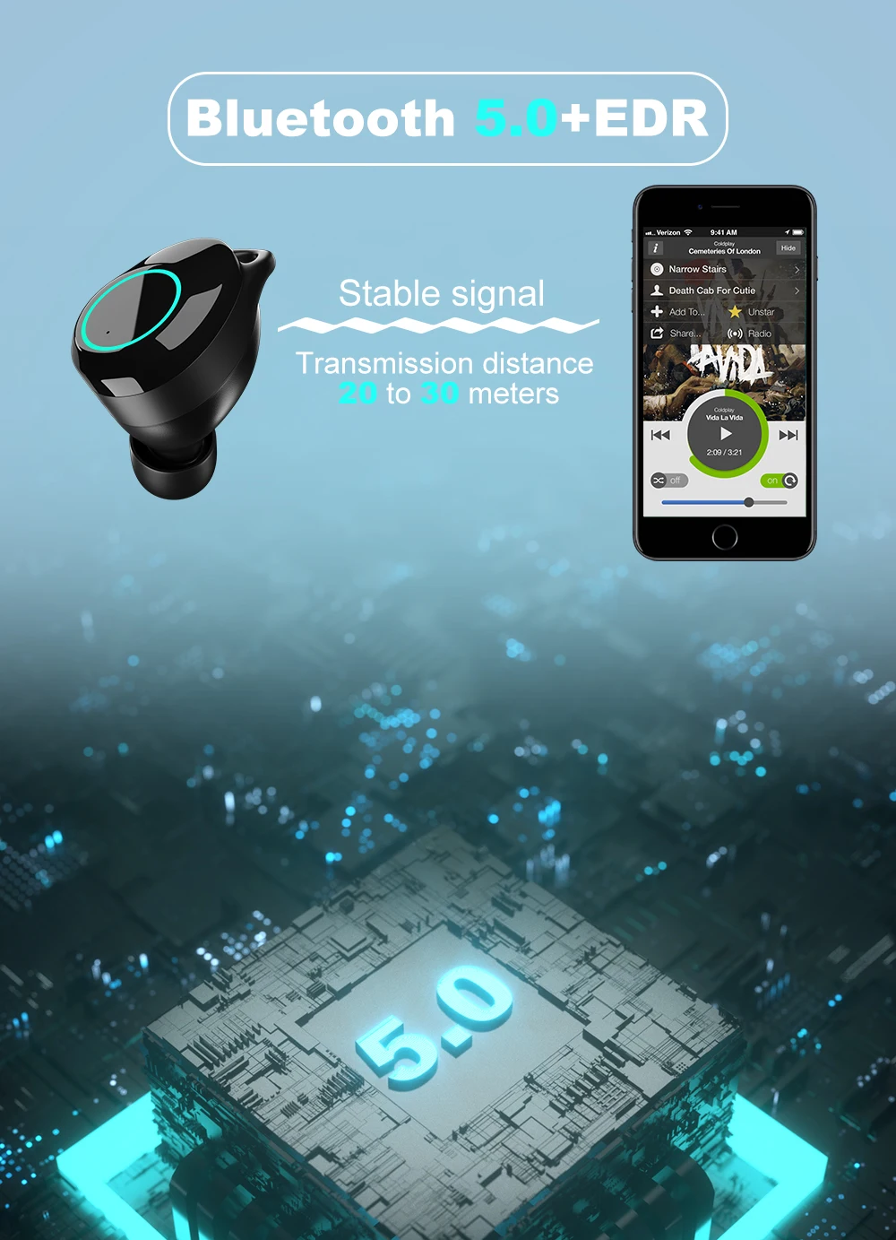 Arlado X8 Беспроводные Bluetooth 5,0 стерео наушники сенсорное управление мини невидимые наушники водонепроницаемые наушники для спортивных игр