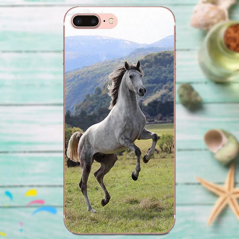 Закат лошадь дерево птицы для Galaxy J1 J2 J3 J330 J4 J5 J6 J7 J730 J8 2015 2016 2017 2018 мини Pro ТПУ