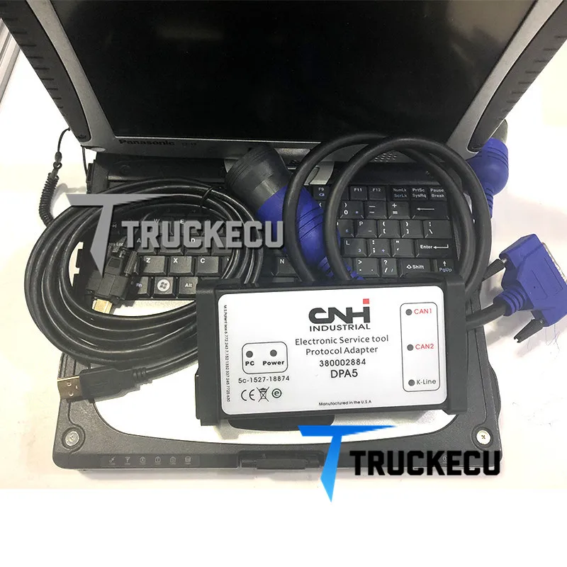 CF19 ноутбук+ CNH электронный сервисный Инструмент V9.1 dpa5 CNH est голландский чехол STRYR сельскохозяйственный строительный грузовик диагностический комплект