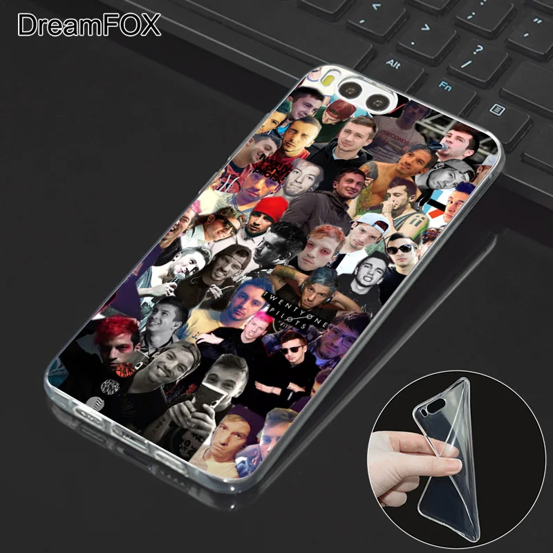 DREAMFOX L358 Twenty One Pilots 21 Soft TPU Silicone Case Cover For Xiaomi Mi Note 2 3 4 5 6 8 SE M5 4C 4S 5C 5S 5X 6X A1 Plus |