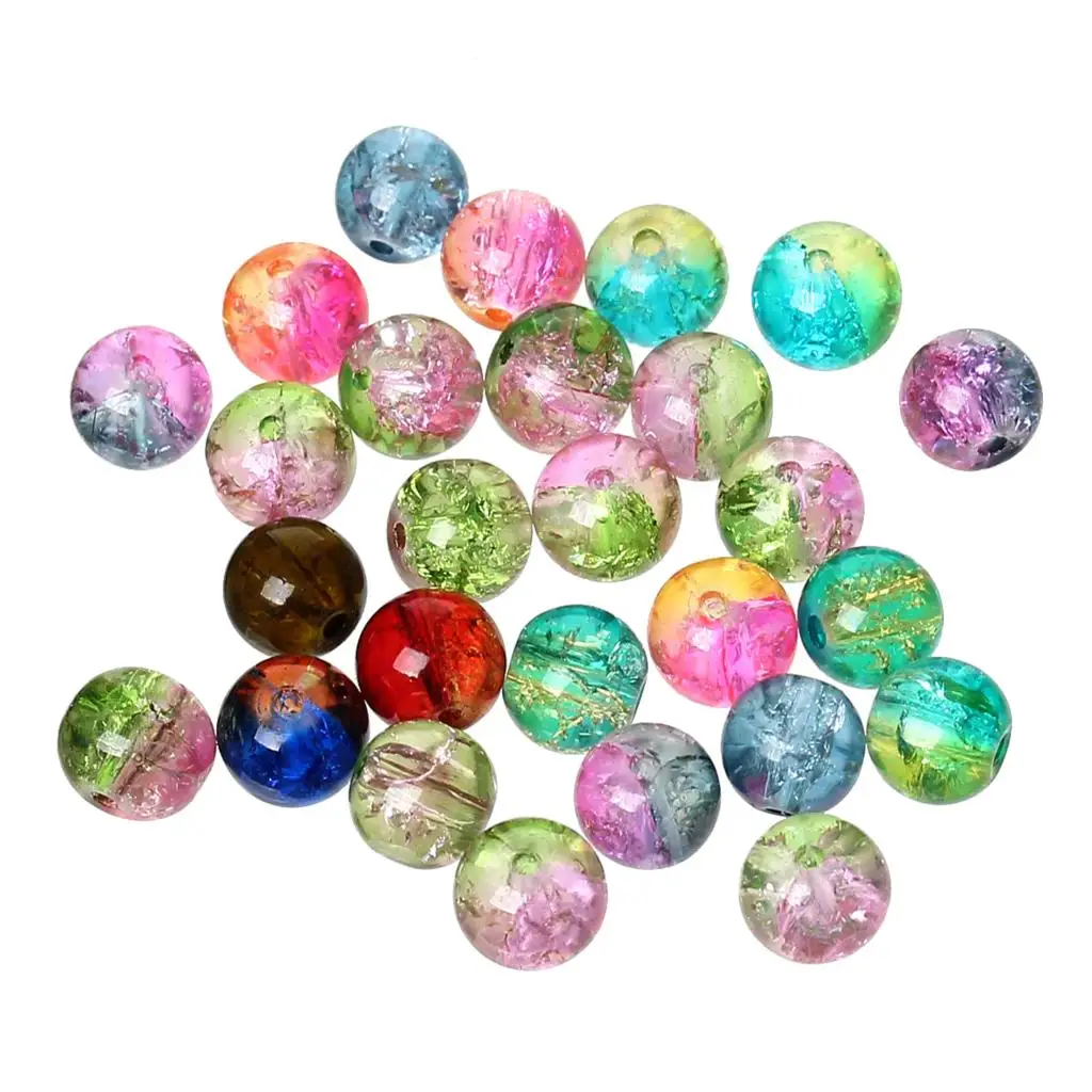 DoreenBeads элегантные ювелирные изделия стеклянные бусины россыпью круглые