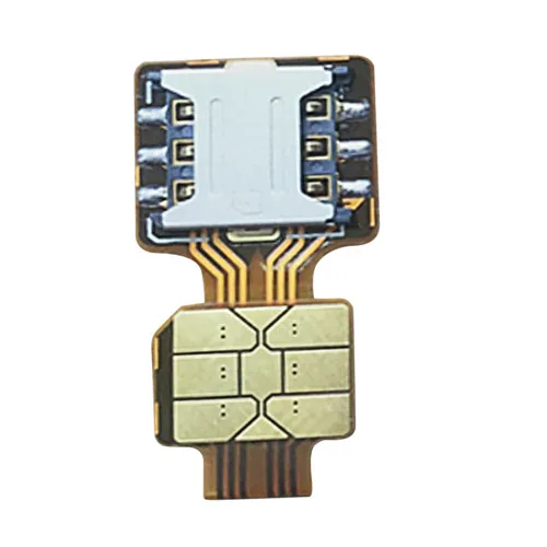 NANO SIM Гибридный двойной сим-карты Micro SD адаптер для Android удлинитель для телефона 2 нано микро-адаптер расширения для Xiaomi samsung huawei - Цвет: NANO SIM