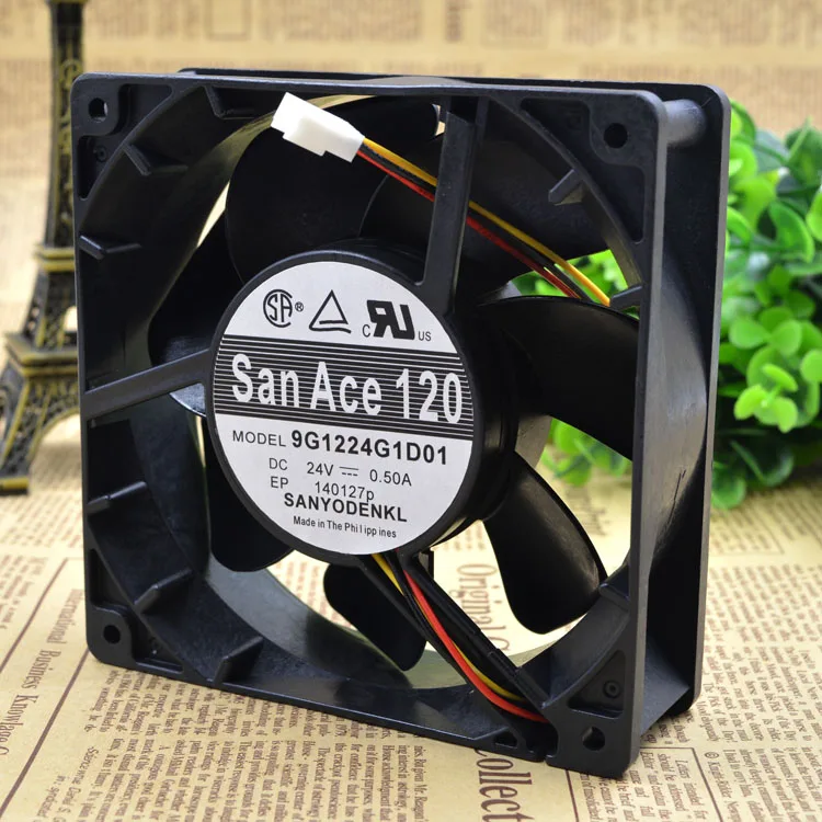 

Free Delivery. 12038 24 v 0.50 A 9 g1224g101 12 cm converter cooling fan