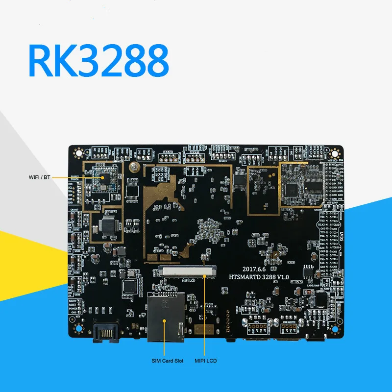 ARM материнская плата Android 3 5 дюймов промышленный контроль RK3288 интеллектуальное