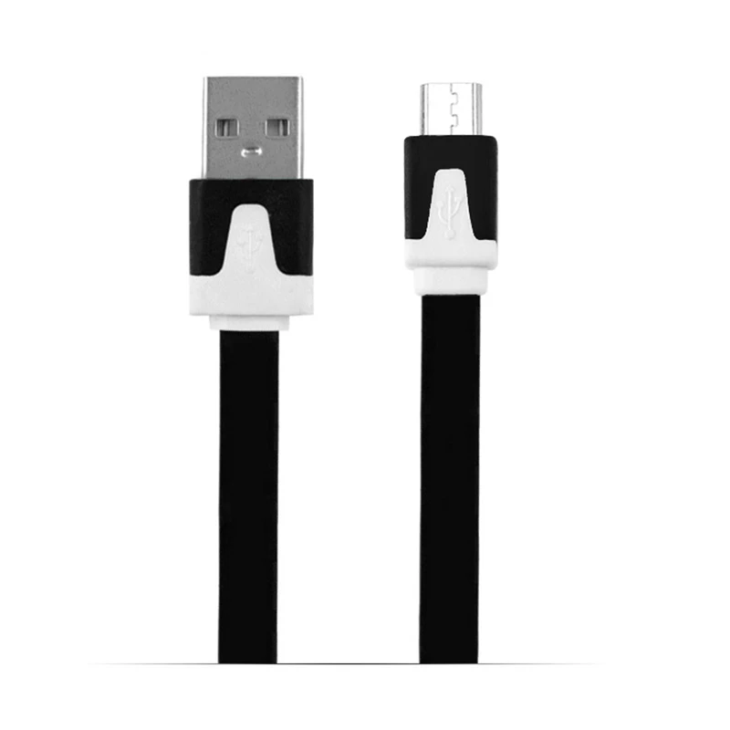 1 м Micro USB зарядный кабель Плоский Зарядный Кабель Microusb для samsung S3 S4 S5 для htc для всех телефонов на базе Android