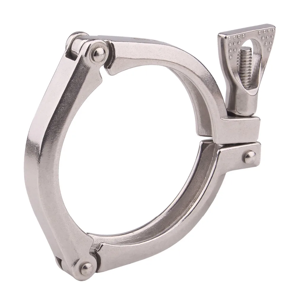 Dernord triclamp 4 'Ɖ этапа Нержавеющая сталь 304 тройной зажим Clover домашнего