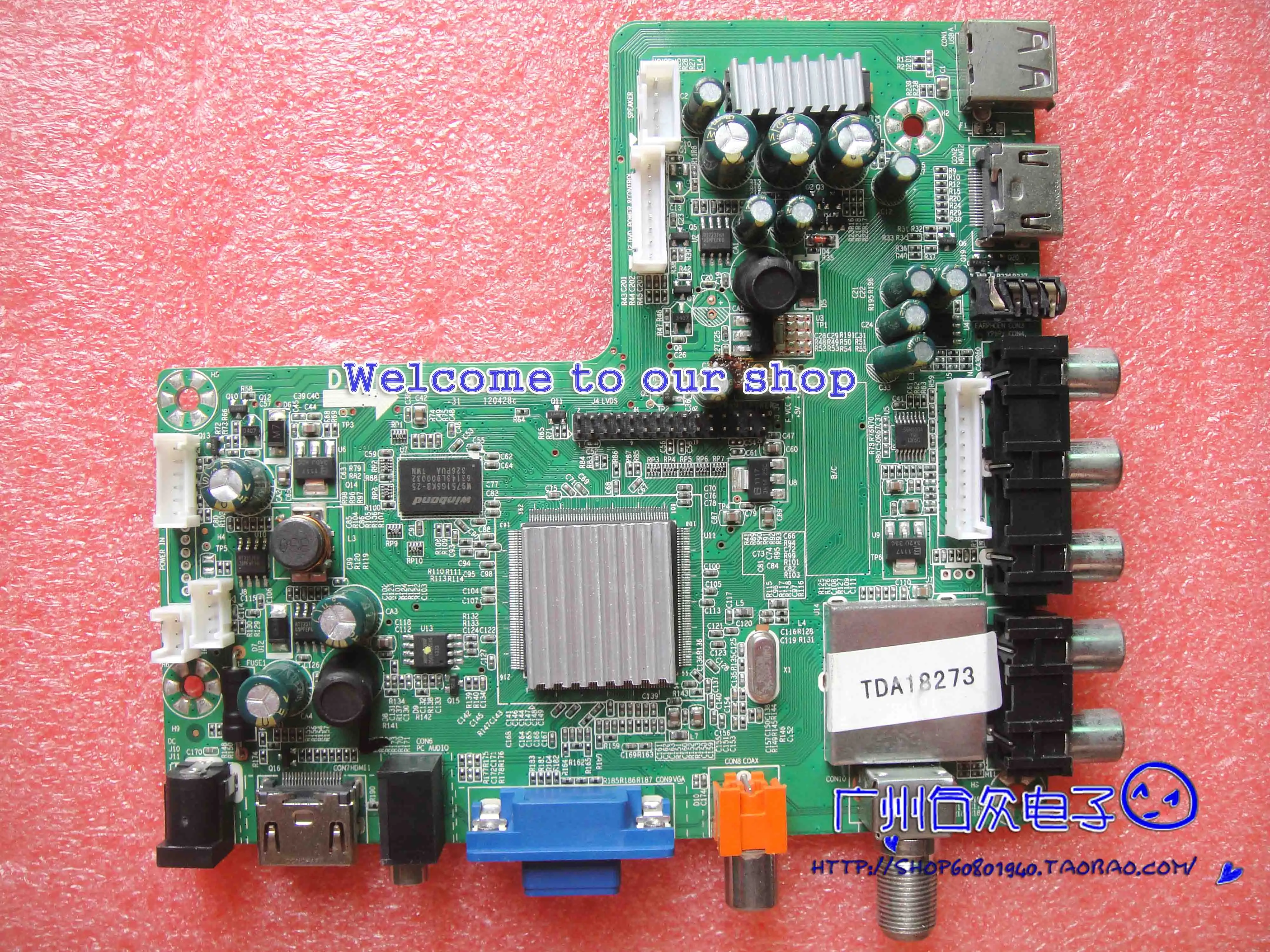 

NS-19ED200NA14 Driver Board CV318L-B Motherboard