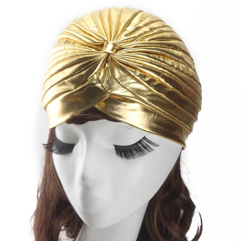New 2018 Women Rainbow Drape Beanies Girls Fashion Spring Summer Gold Silver Cap Yoga Fitness Hats India's hat Headwear | Аксессуары