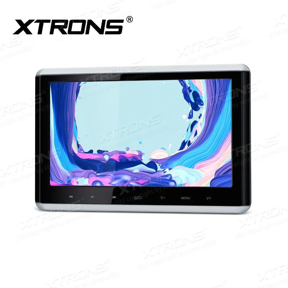 2 шт. монитор 10 &quotцифровой экран автомобильный клип на подголовник DVD плеер HDMI USB SD