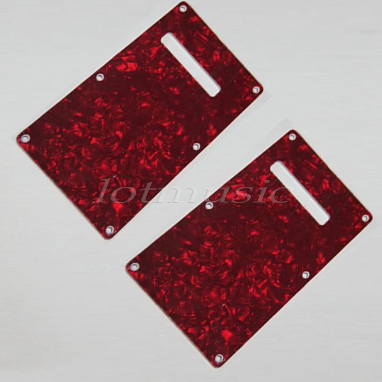 2 шт. Красная жемчужина Полость Крышка верхняя крышка тремоло системы 3ply задняя