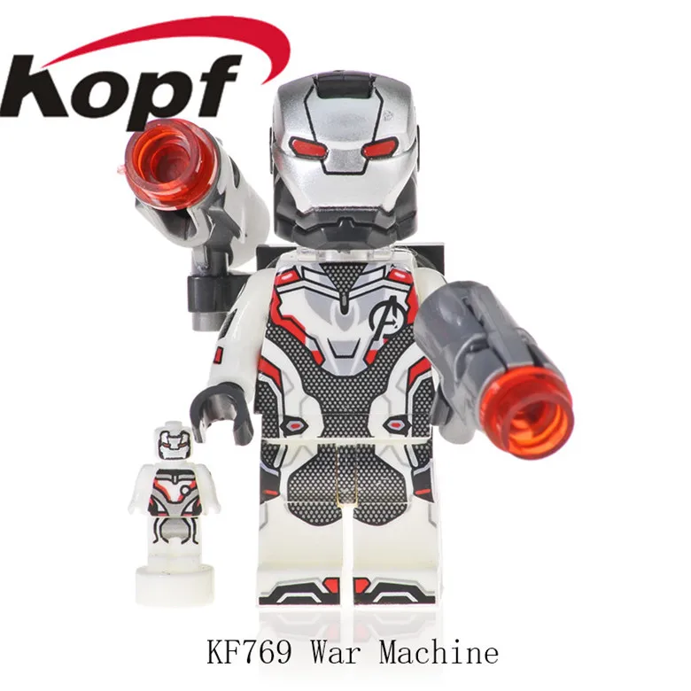 KF769 Without Box Строительные блоки Мстители 4 эндигра космическая ракета черное окно Халк Туманность фигурки подарок игрушки для детей KF774 - Цвет: KF769 Without Box