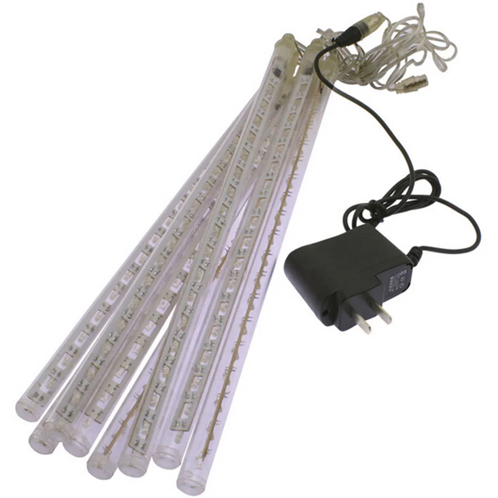 Светодиодная гирлянда на Рождество "Дождь метеоров" 30CM 50CM Luces Navidad для украшения ёлки и создания атмосферы на открытом воздухе.