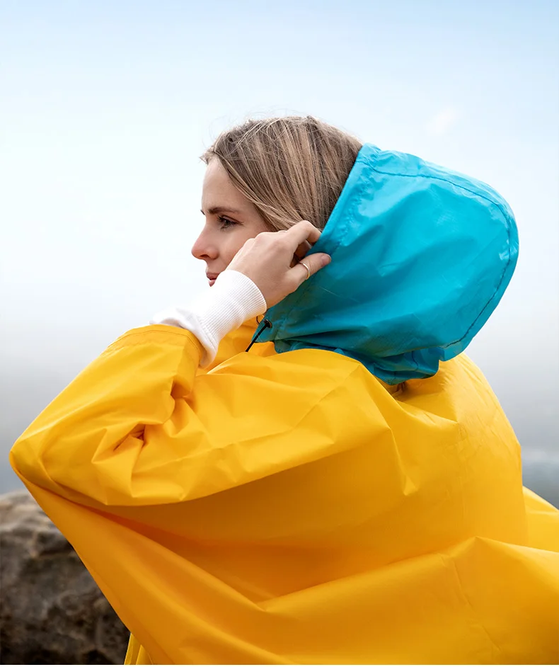 Naturehike, новинка, дождевик для мужчин и женщин, для активного отдыха, для пеших прогулок, дождевик, походная, складная, водонепроницаемая куртка, непромокаемое, велосипедное пончо, сумка