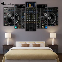 hd printed 5 piece canvas art dj music player painting music poster classical torna dj wall pictures for living room modern