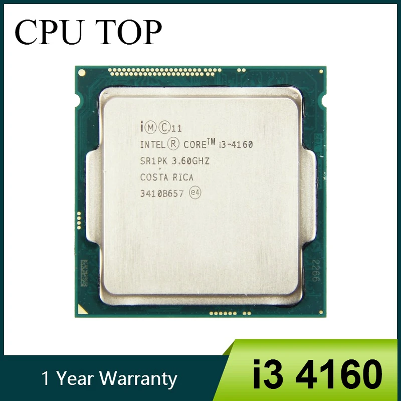 Двухъядерный процессор Intel Core i3 4160 3 60 ГГц Haswell 5 GT/s Мб SR1PK LGA1150|intel core i3|intel coreintel |