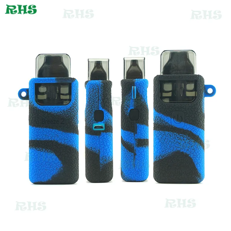 10 шт./лот RHS предложение Цветной силиконовый защитный чехол наклейка для Aspire Breeze 2