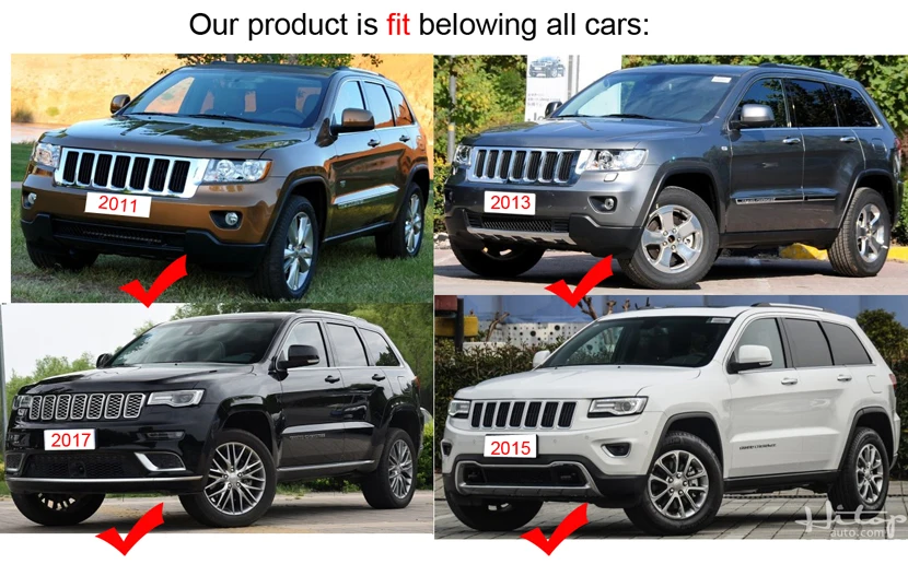 Утолщенная поперечная рейка багажника для крыши Jeep Grand Cherokee 2011 2020 60% из