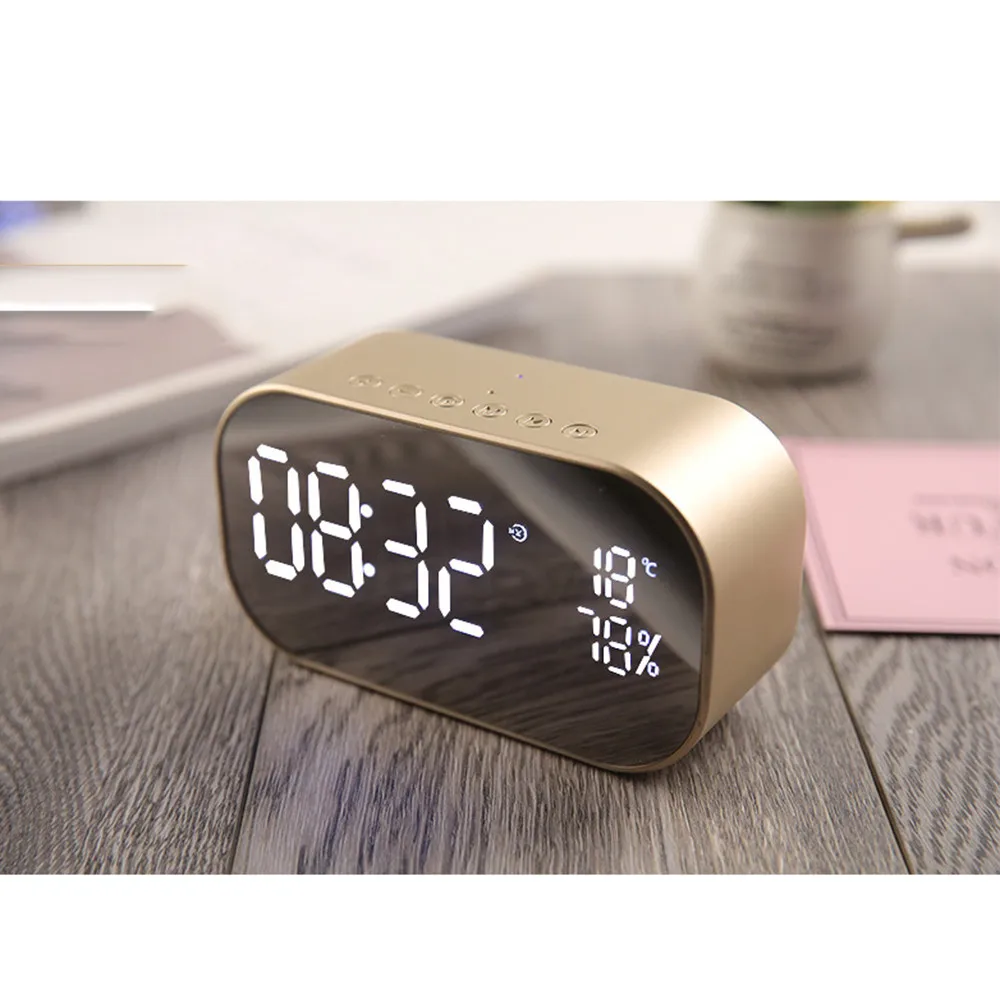 S2 Мини Bluetooth беспроводной супер бас динамик TF карта Аудио будильник дома Новая мода Прямая путешествия портативный
