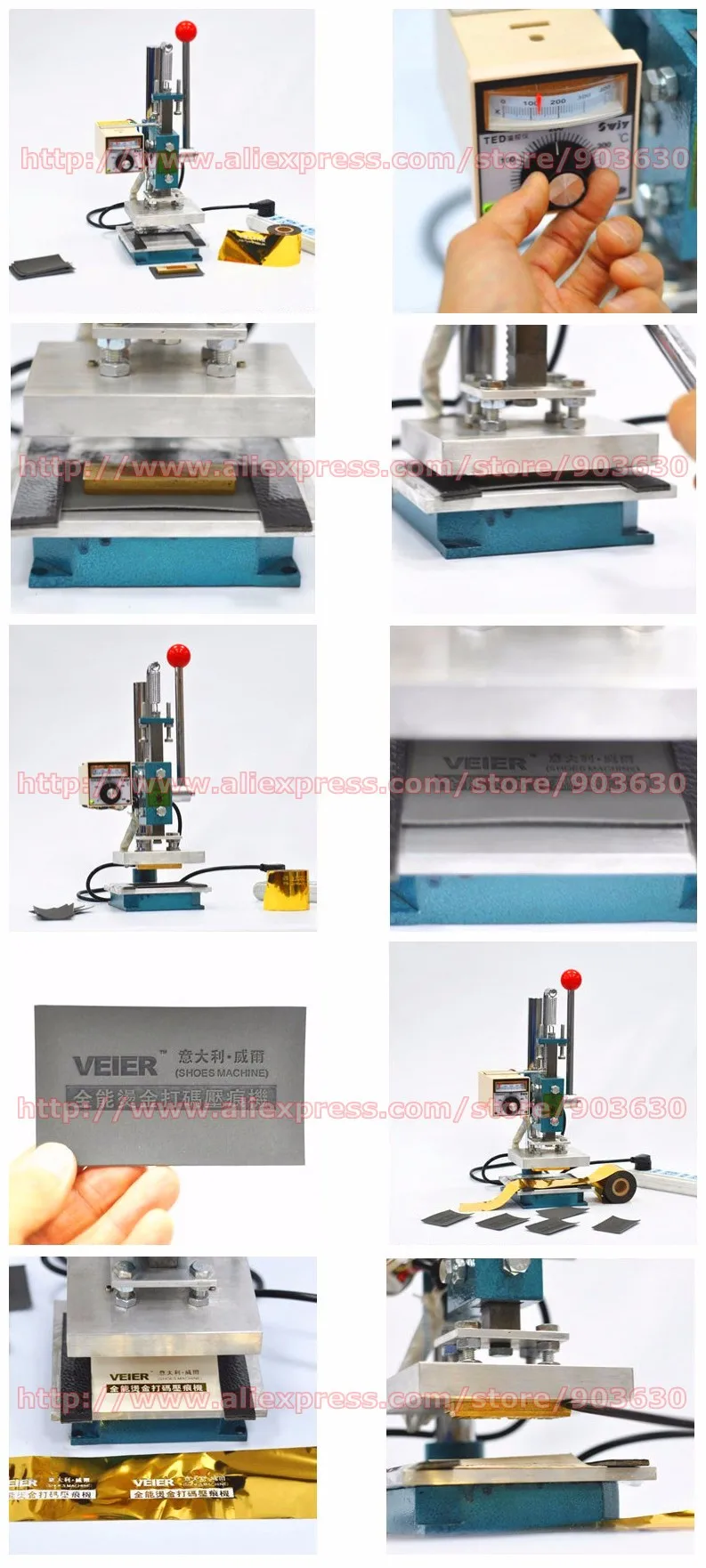 10x13см машина для тиснения кожи печатная горячей фольги|machine machine|machine embossingmachine