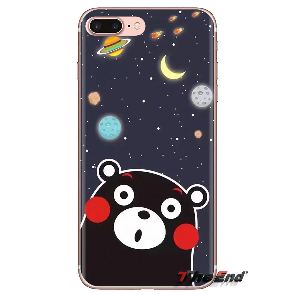 Японский Kawaii Kumamon милый медведь чехол для мобильного телефона Samsung Galaxy J1 J2 J3 J4 J5 J6 J7