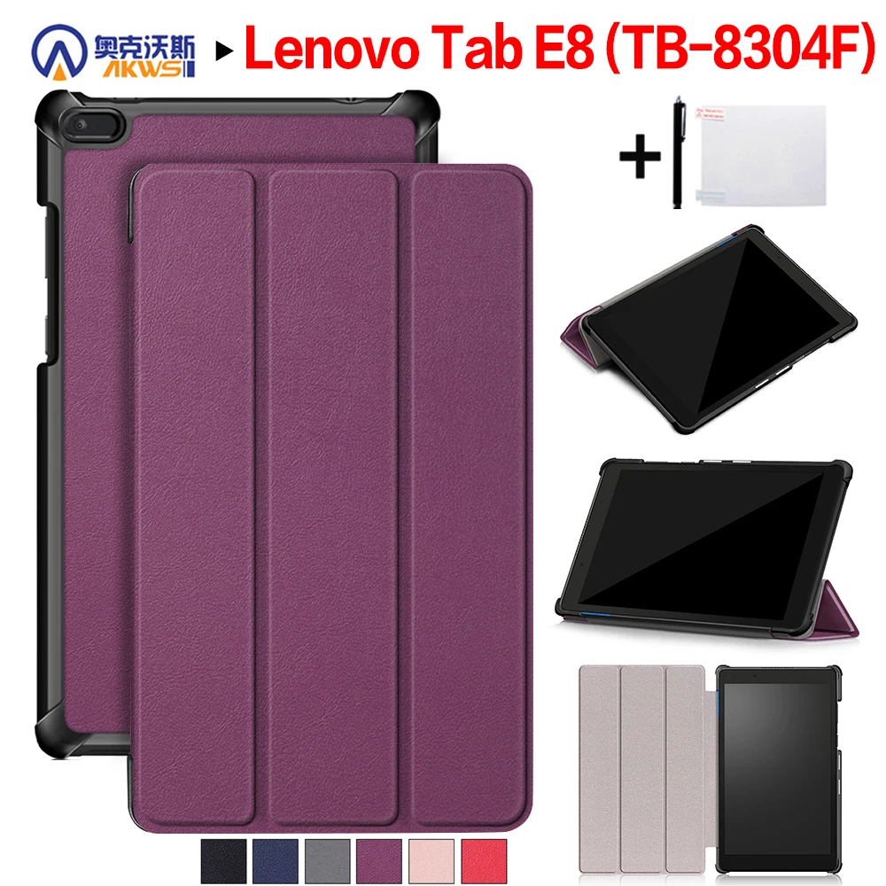 Чехол для планшета Walkers 2018 lenovo TAB E8 Tablet TB-8304 Тонкий чехол Filip Tab TB-8304F качественный +