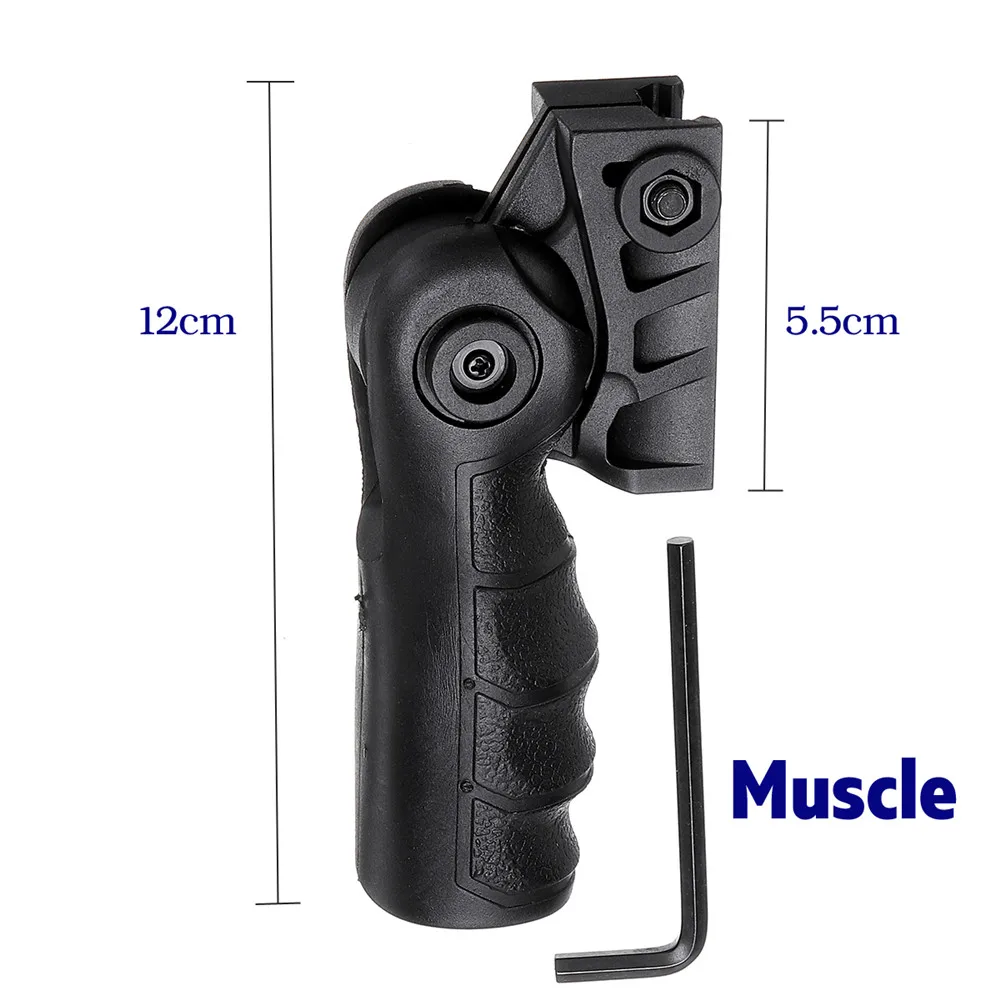 Muscle Тактическая нейлоновая ручка для JinMing 8th M4A1 W/T-piece инструмент водный гель мяч - Цвет: Muscle