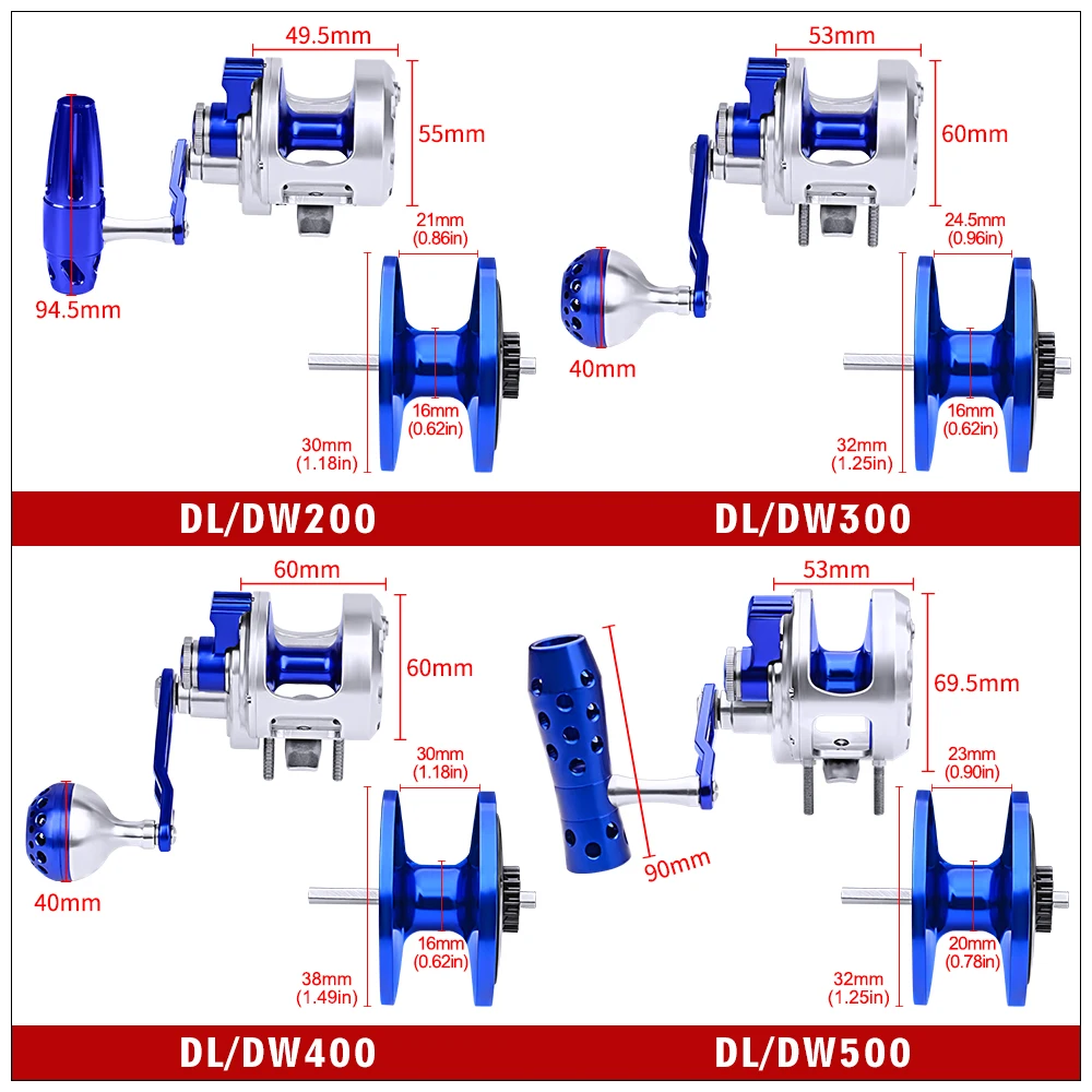 PRO BEROS троллинговая катушка алюминиевая с ЧПУ обработанная Рыболовная Макс тяга